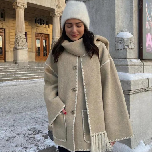 Signature Kashmir Scarf Jacket – Elegant and Cozy Decor