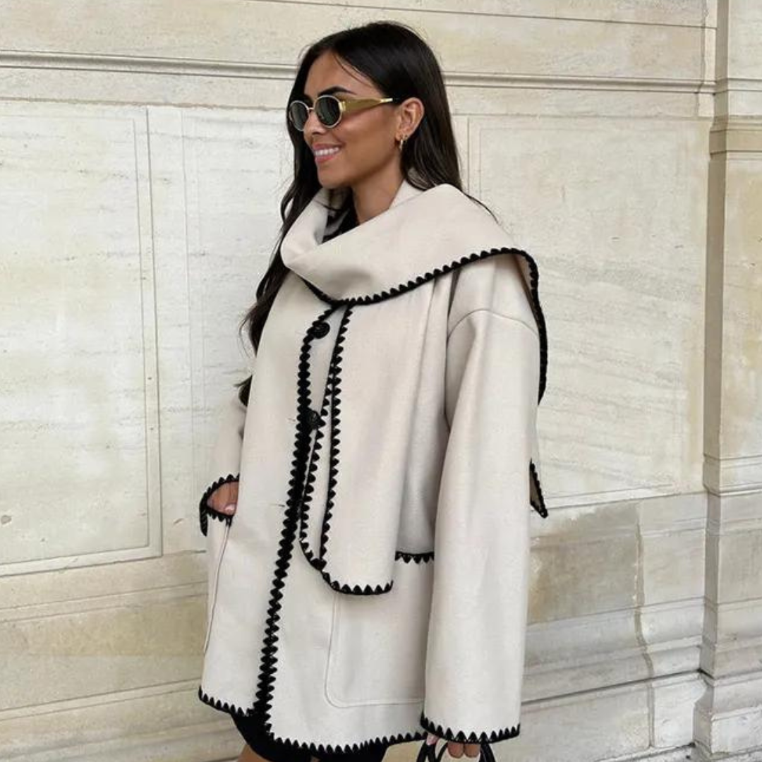 Signature Kashmir Scarf Jacket – Elegant and Cozy Decor