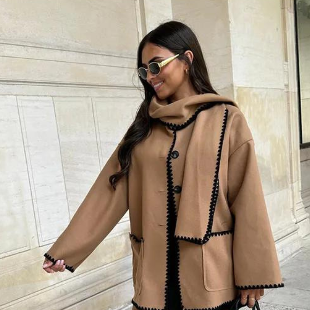 Signature Kashmir Scarf Jacket – Elegant and Cozy Decor