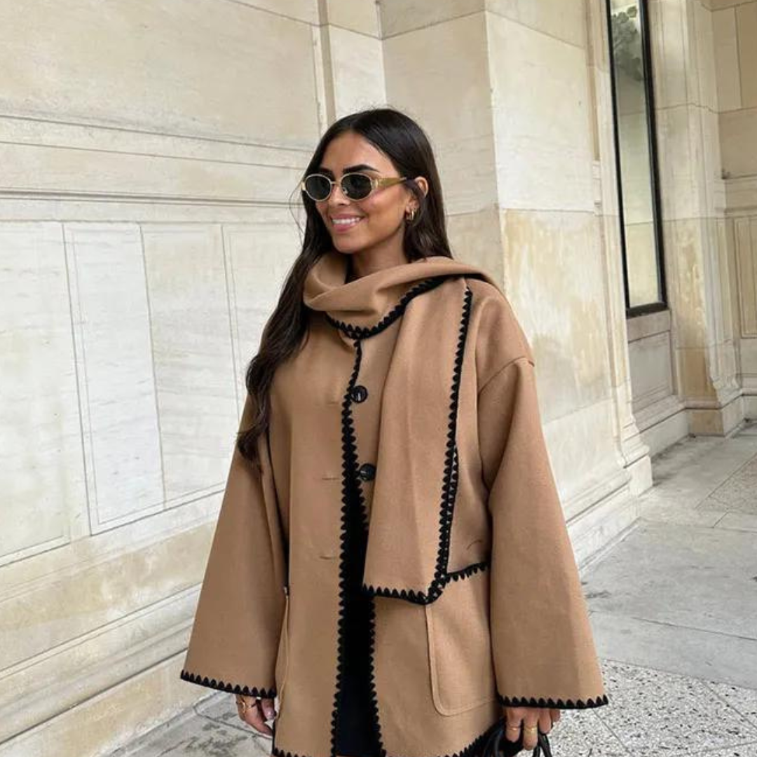 Signature Kashmir Scarf Jacket – Elegant and Cozy Decor