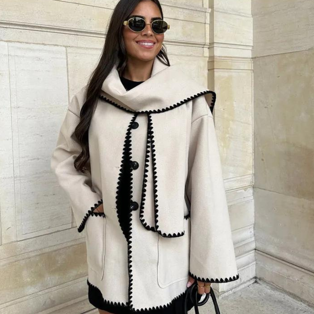 Signature Kashmir Scarf Jacket – Elegant and Cozy Decor