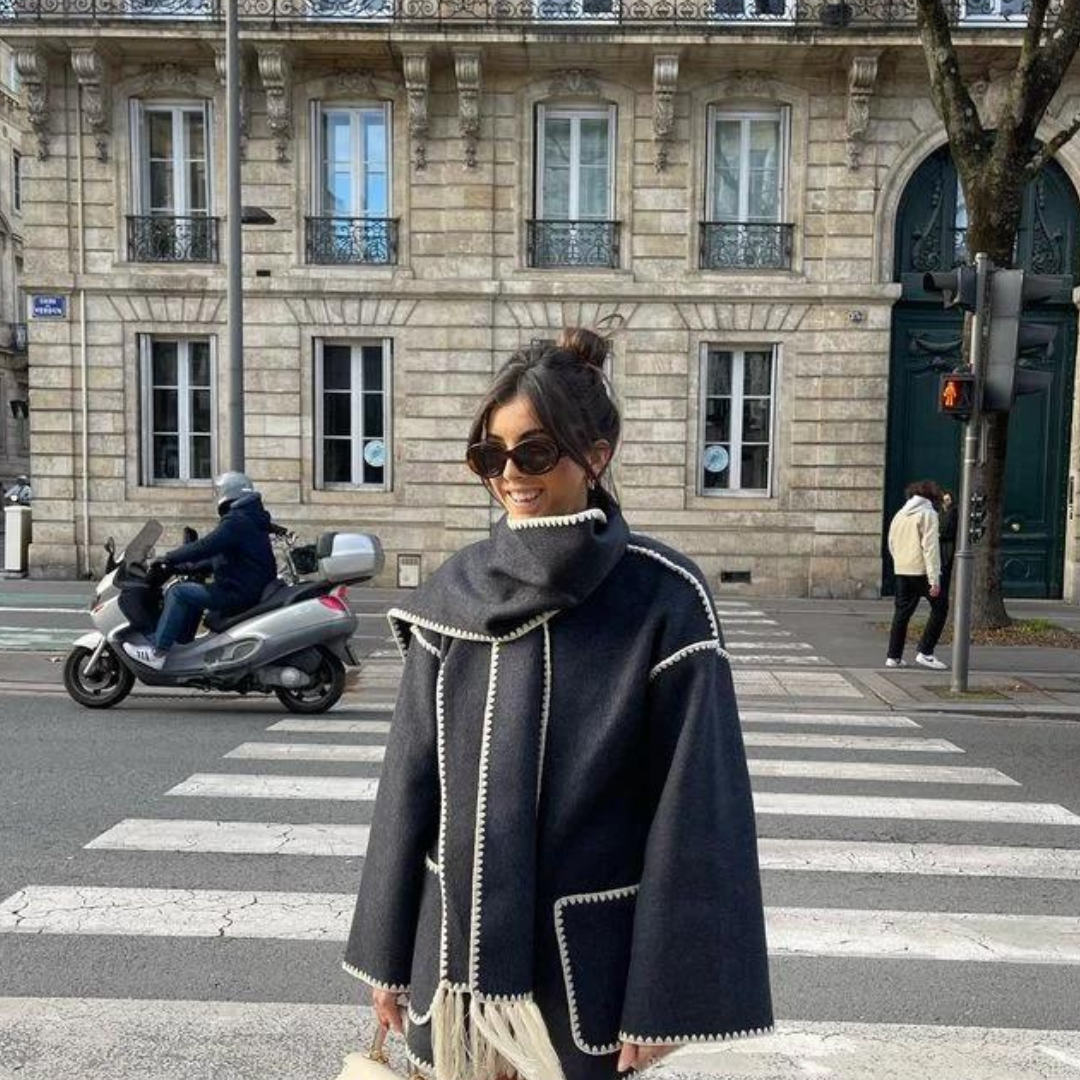 Signature Kashmir Scarf Jacket – Elegant and Cozy Decor