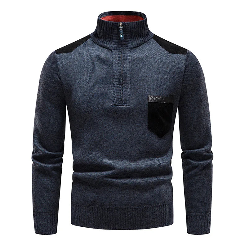 Men's Winter Sweater - Modern & Cozy for Home