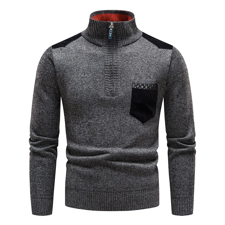 Men's Winter Sweater - Modern & Cozy for Home