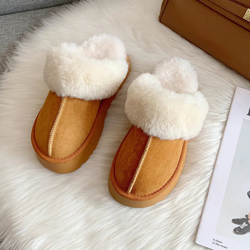 Kuschelwinter Slippers – Plush, Warm & Comfortable Winter Footwear
