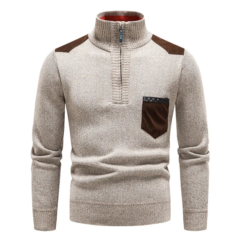 Men's Winter Sweater - Modern & Cozy for Home