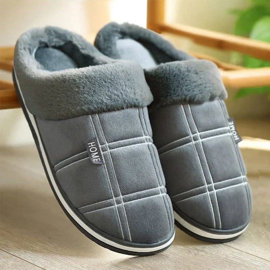 SoftWalk Plush Slippers - Comfortable, Non-Slip & Stylish