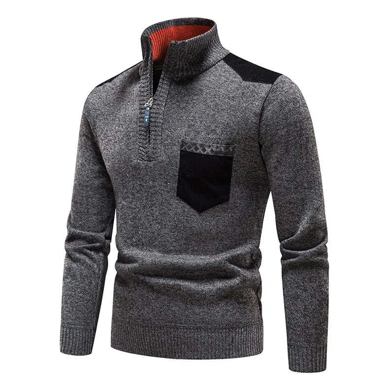 Men's Winter Sweater - Modern & Cozy for Home