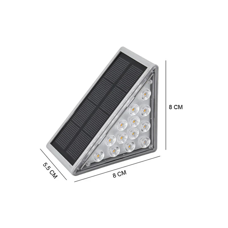 Triangle With Solar Light Elegant Light For Your