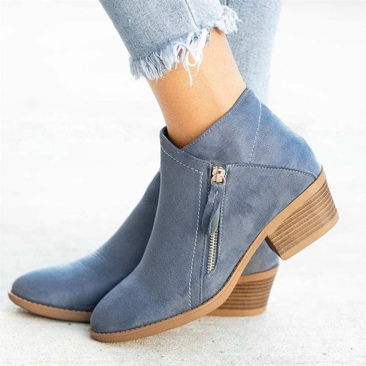 Suede Chelsea Ankle Boots - Elegant, Versatile & Comfortable