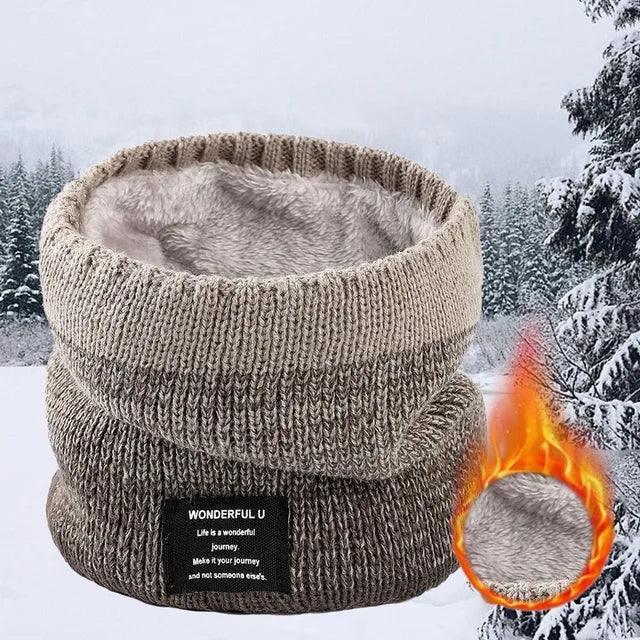 Color Transition Winter Scarf - Warm, Stylish & Windproof