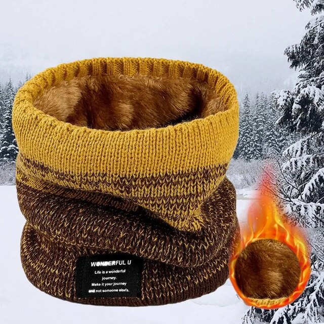 Color Transition Winter Scarf - Warm, Stylish & Windproof
