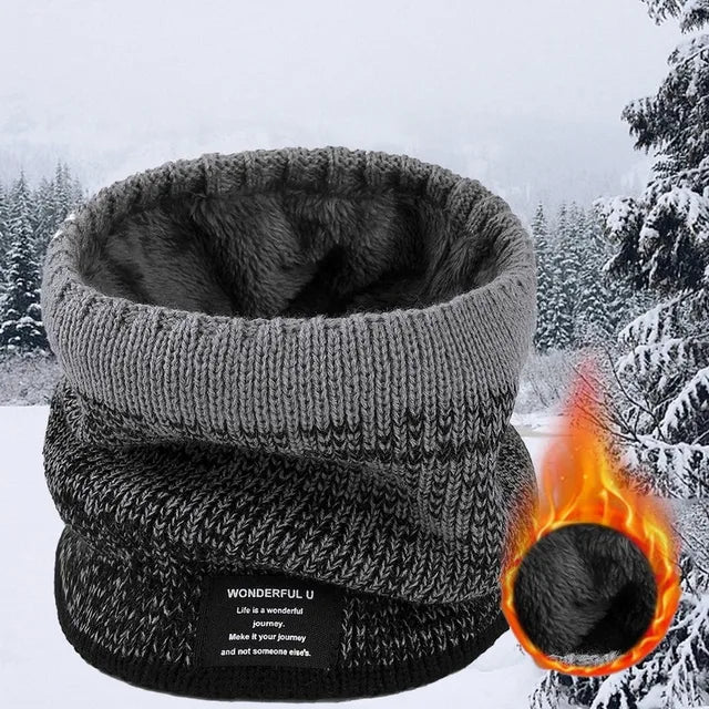Color Transition Winter Scarf - Warm, Stylish & Windproof