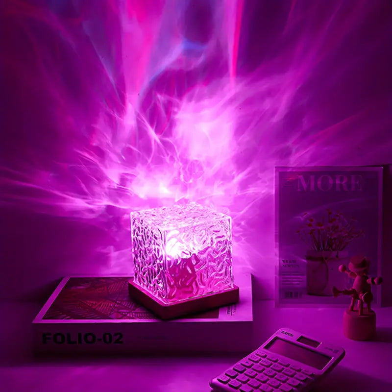 Oceanglow LED Lighting – Fire & Ocean Wave Projection with Remote