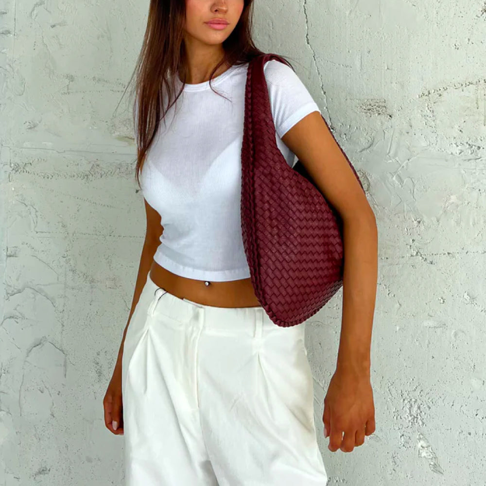 Shoulder Strap Bag, Spacious and Trendy Elegance