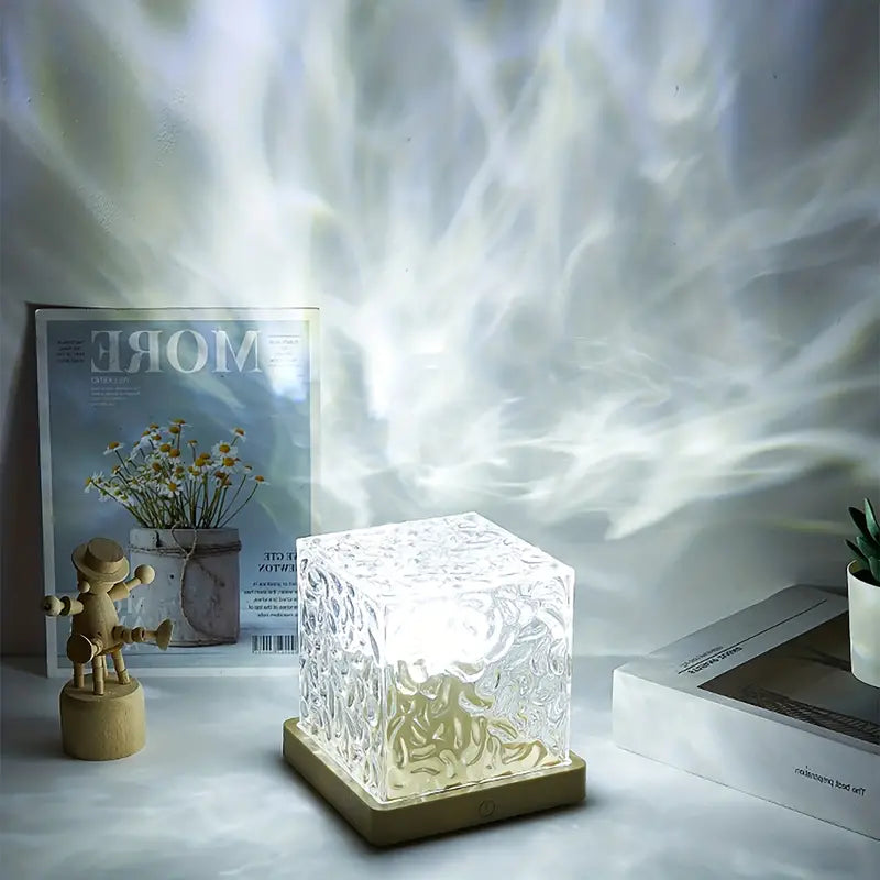 Oceanglow LED Lighting – Fire & Ocean Wave Projection with Remote