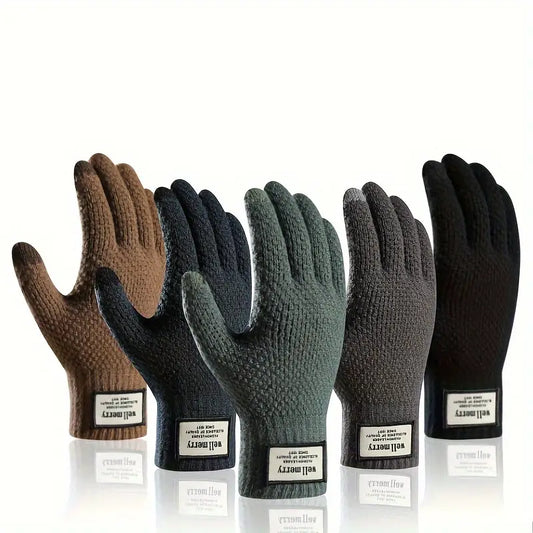 Cashmere Touchscreen Gloves - Warm, Soft & Device-Compatible