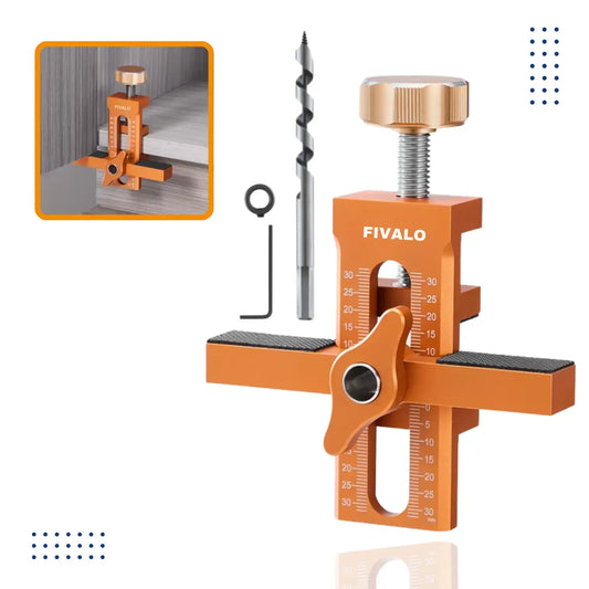 Project Duofix 2-In-1 Drill Template for Cabinet and Cupboard Doors