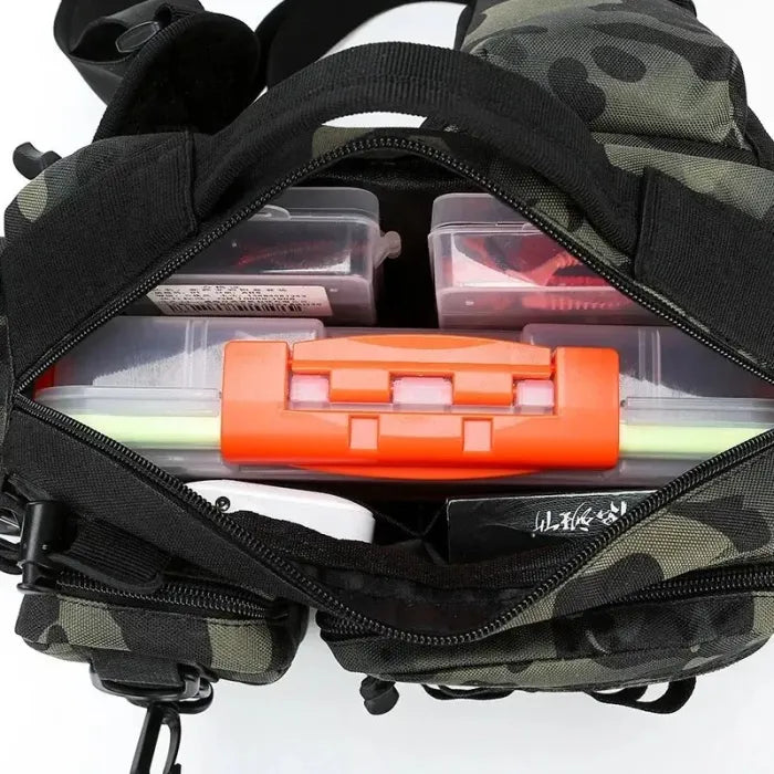Waterproof Fish Bag with Shoulder Strap and Hip Belt