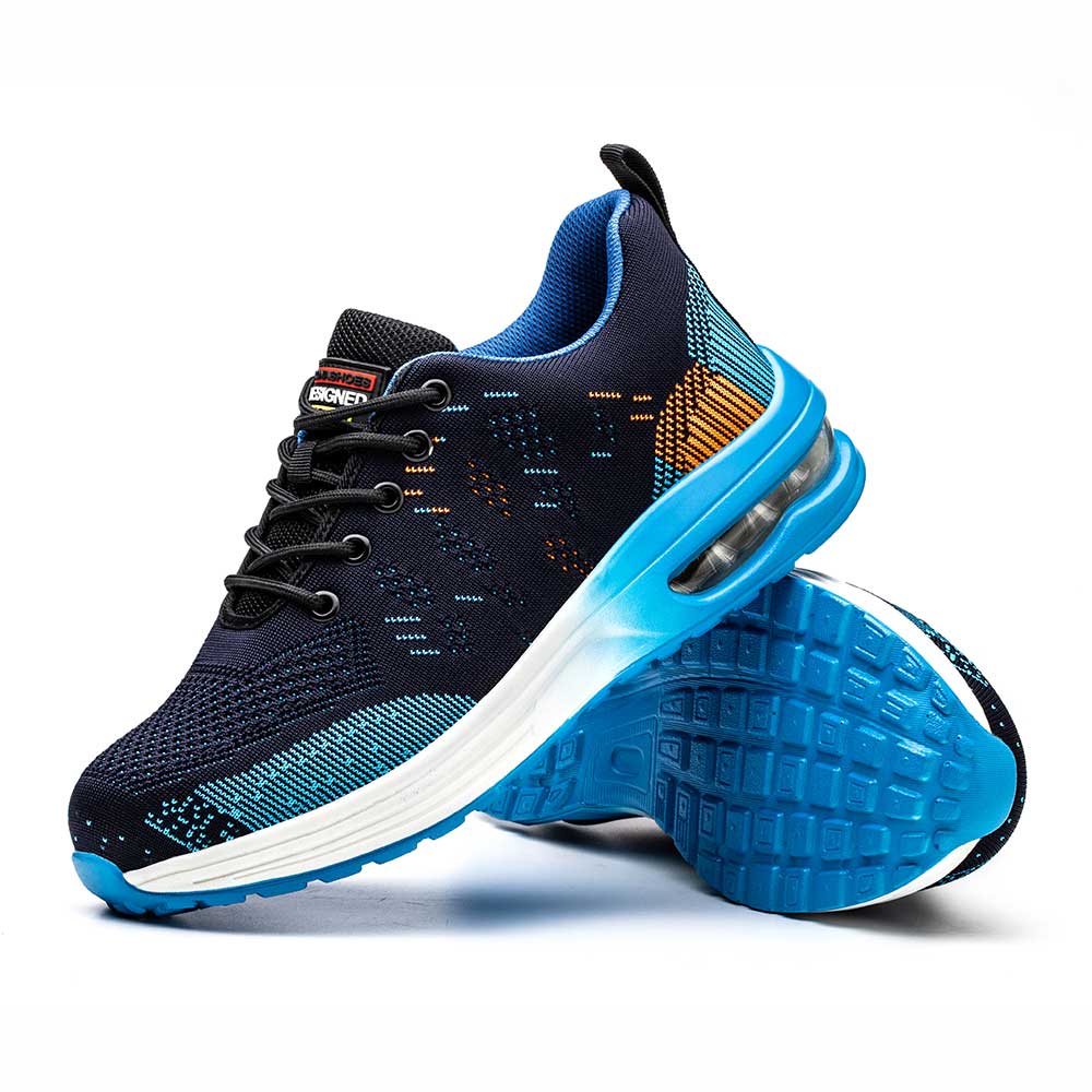 Breathing-Active Security Sneakers with Steel Toe for Men