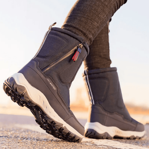 Premium Winter Boots for Men - Stylish, Warm & Slip-Resistant
