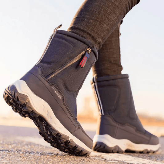 Premium Winter Boots for Men - Stylish, Warm & Slip-Resistant