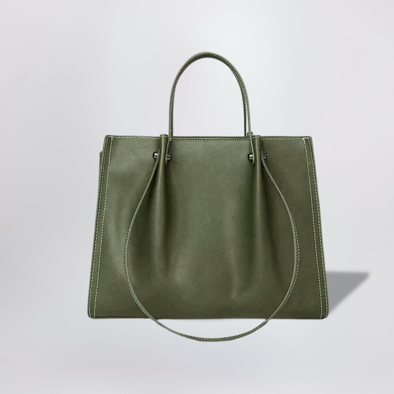 Citytote Olive Green Women's Stylish Shoulder Tote Bag
