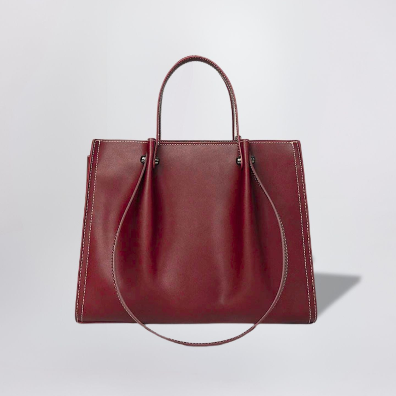 Citytote Burgundy Women's Stylish Shoulder Tote Bag
