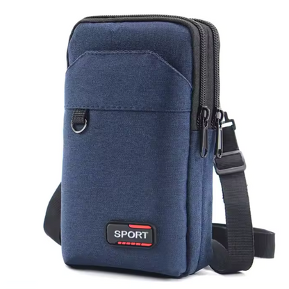 Runguard Pro Blue Waterproof Waist Bag for Outdoors
