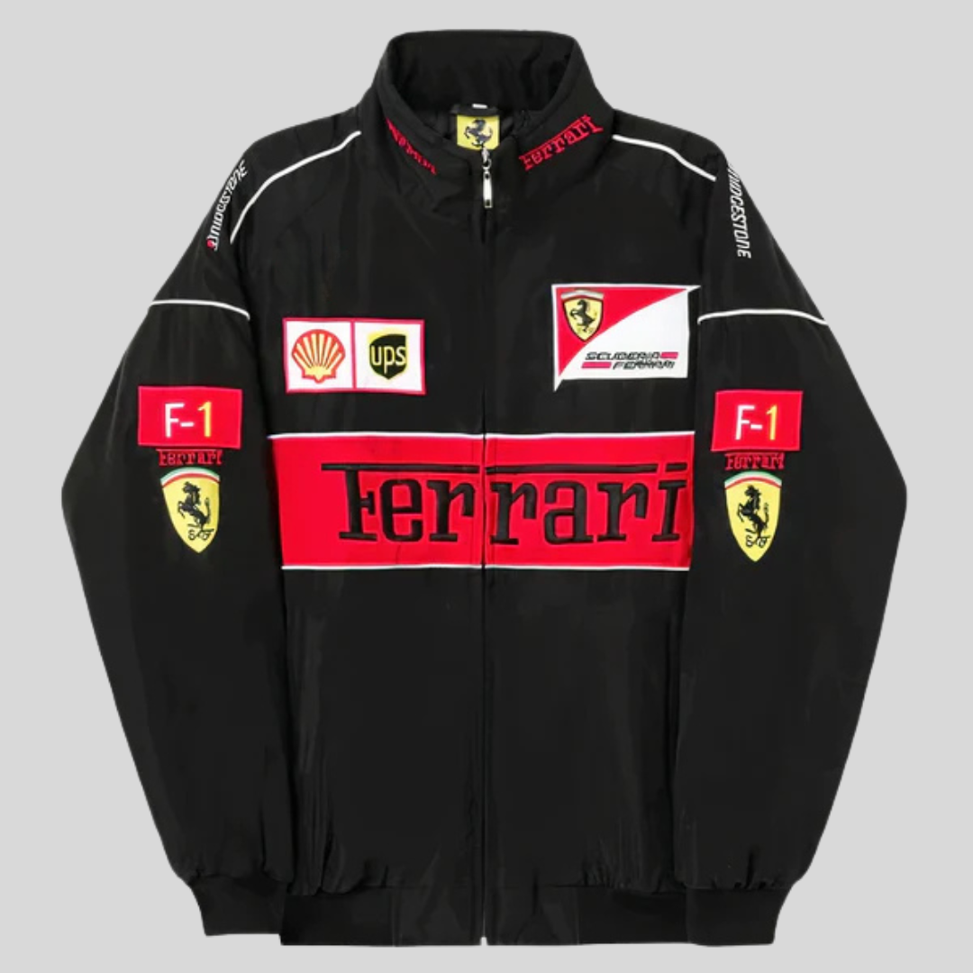 Vintage Ferrari Racing Jacket for Men and Women