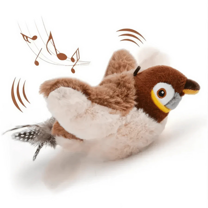 Bird-Shaped Cat Toy for Movement Stimulation