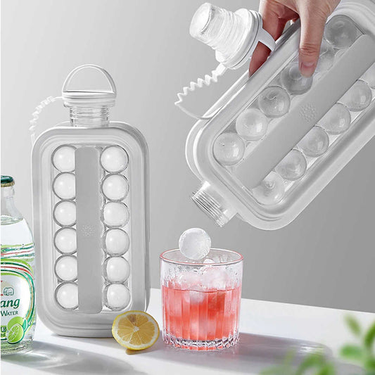 Coolsphere Silicone Reusable Ice Ball Maker Tray