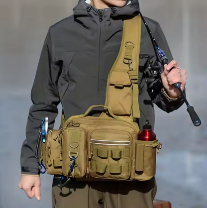 Waterproof Fish Bag with Shoulder Strap and Hip Belt