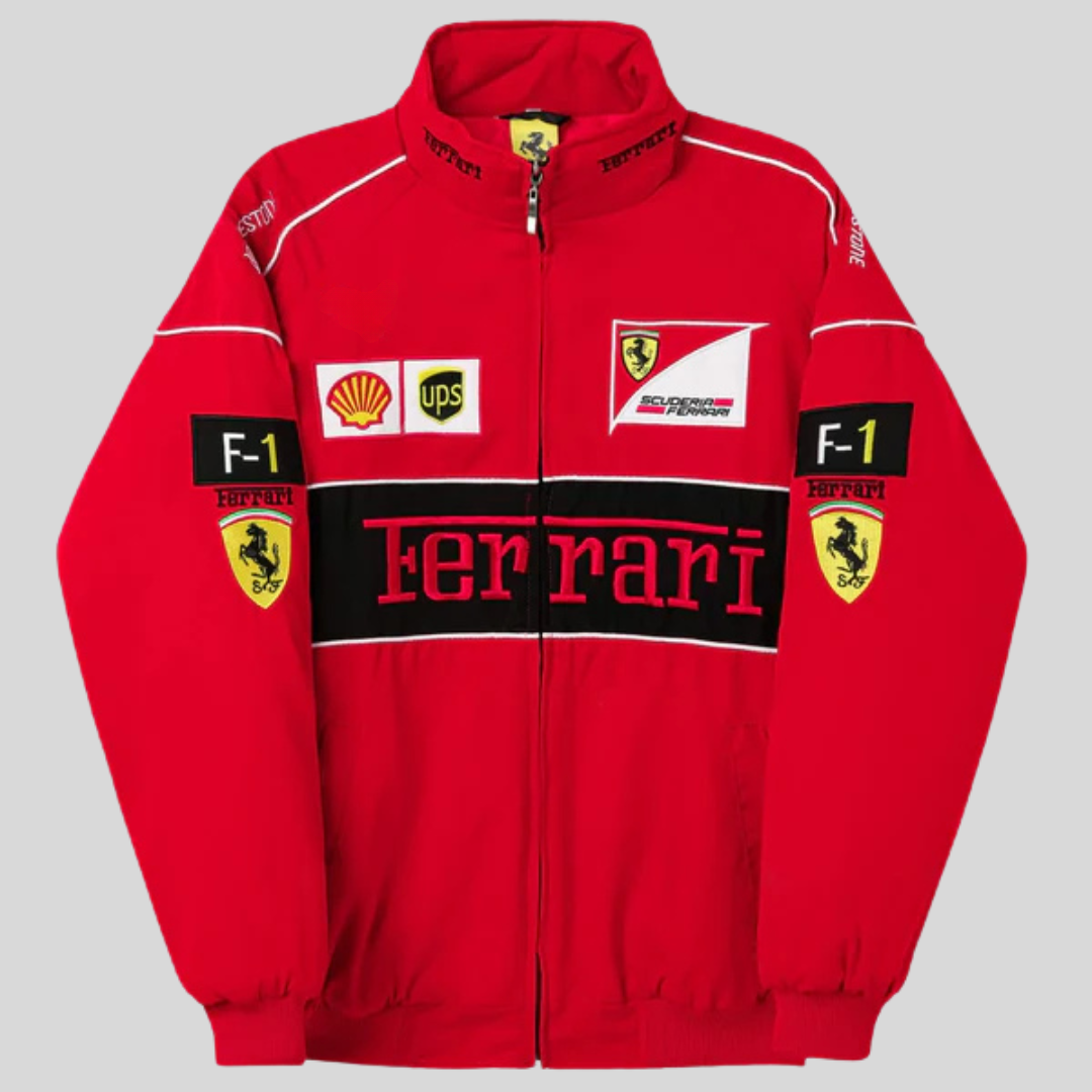 Vintage Ferrari Racing Jacket for Men and Women