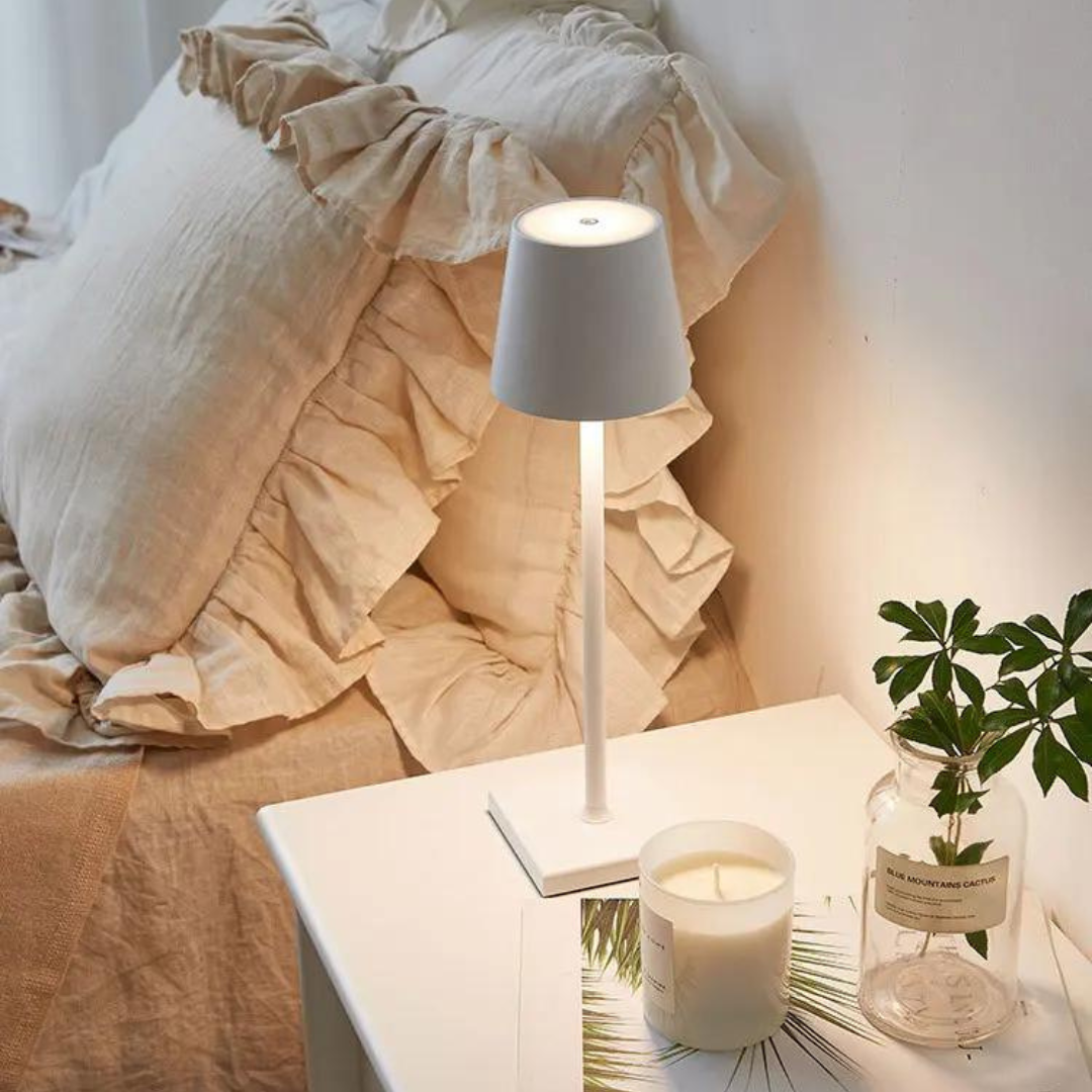 "Luxiglow Wireless LED Lamp – USB Rechargeable & Waterproof Lighting