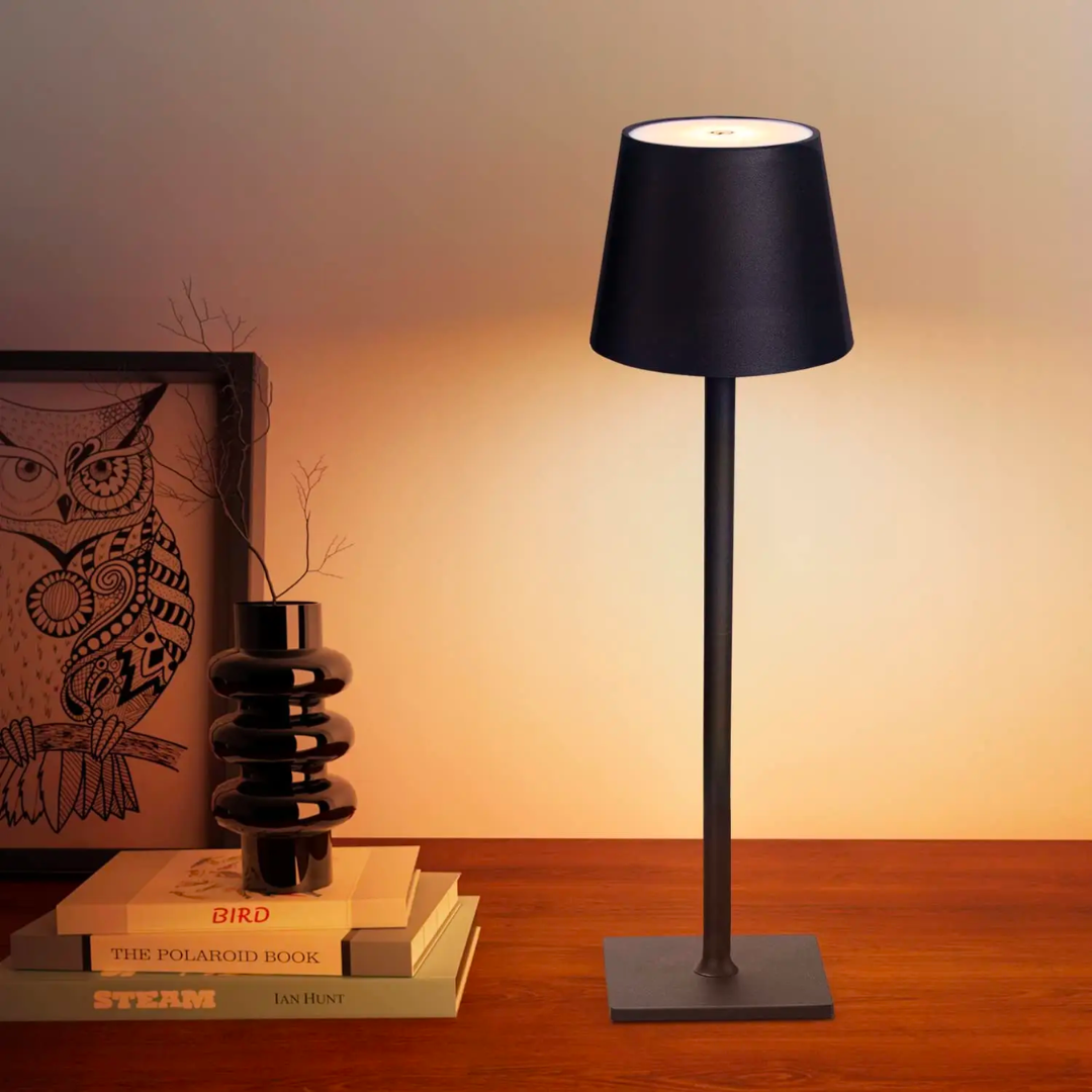 "Luxiglow Wireless LED Lamp – USB Rechargeable & Waterproof Lighting