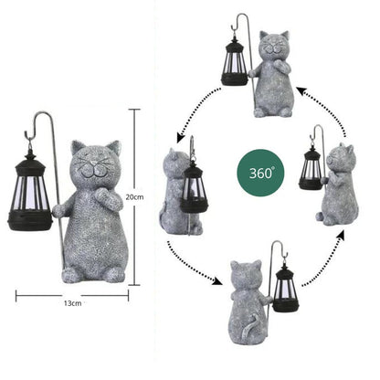 Cat Lamp Sweet Sunlight For The Garden