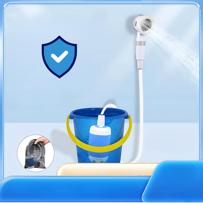 Portable Outdoor Camping Shower with Comfort