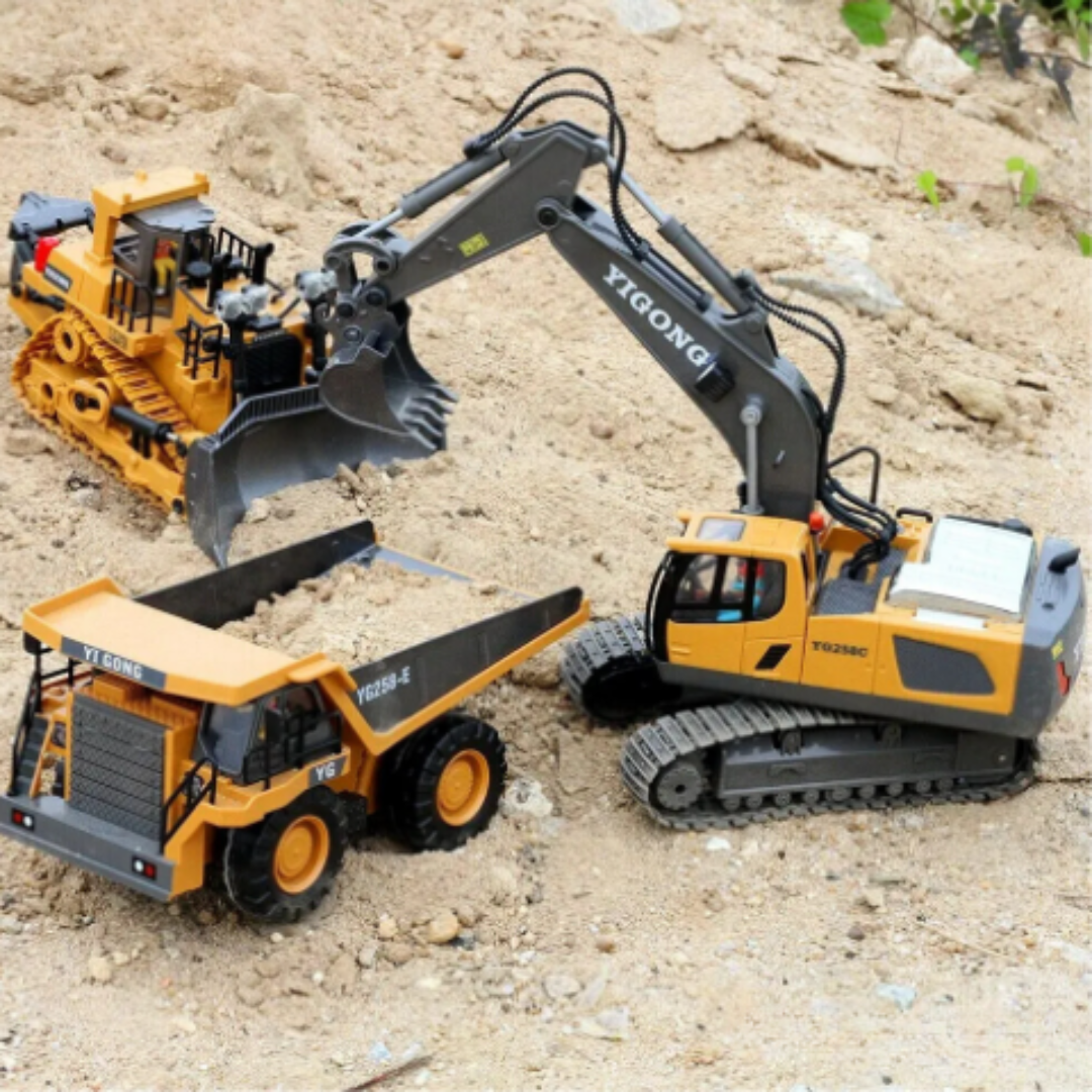 Powertask Smartmachine Construction Playset with Remote Control