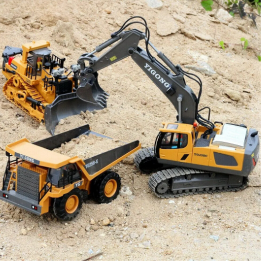 Powertask Smartmachine Construction Playset with Remote Control