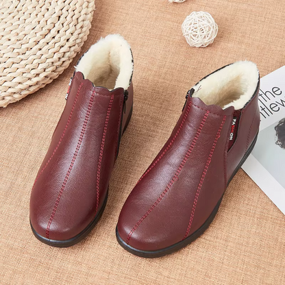 Modern Leather Boots For Women Elegance And Comfort In Winter