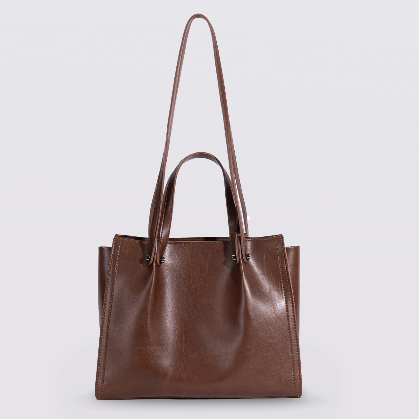 Citytote Coffee Brown Women's Stylish Shoulder Tote Bag