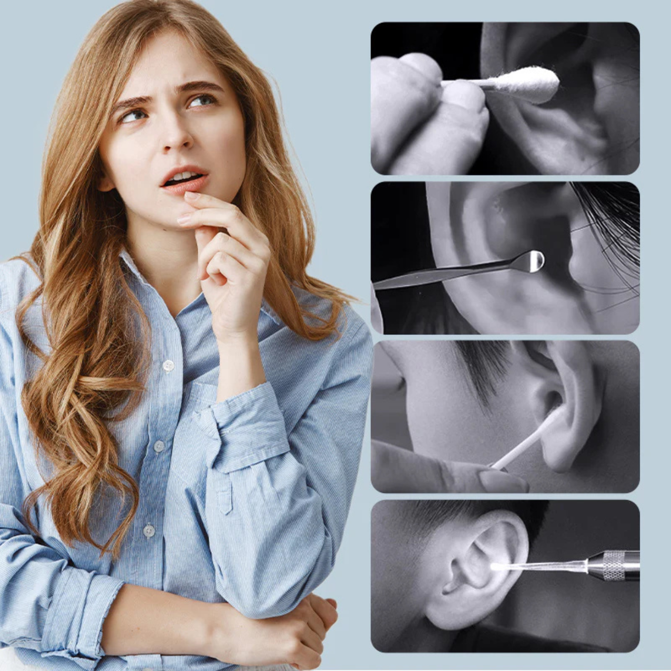 Ravision Pro Ear Camera with Light - Hygienic App Solution