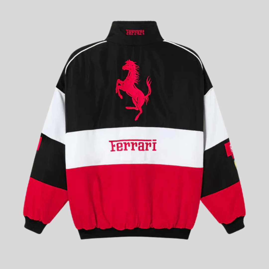 Vintage Ferrari Racing Jacket for Men and Women