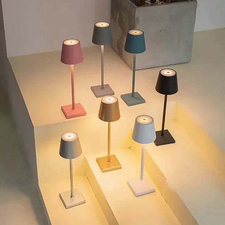 Luminova Wireless LED Lamp – Rechargeable, Waterproof & Dimmable