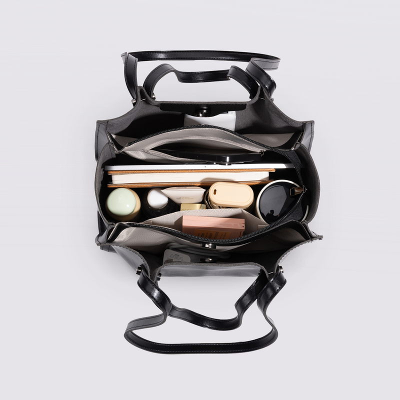 Citytote Black Women's Stylish Shoulder Tote Bag