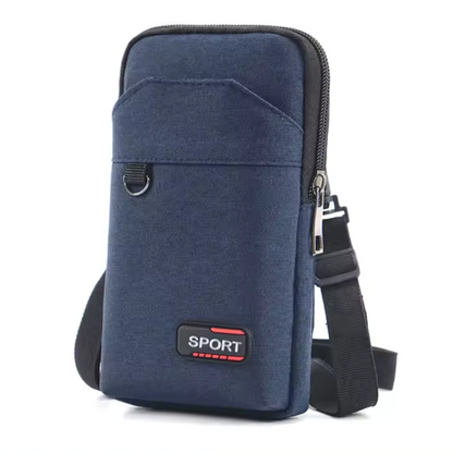 Runguard Pro Blue Waterproof Waist Bag for Outdoors