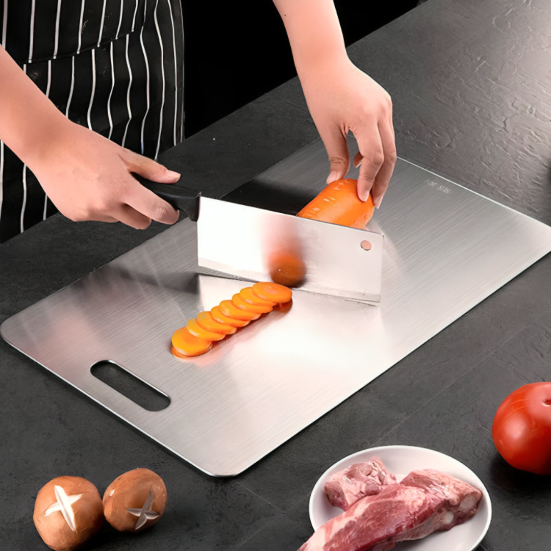 Hygienic Cutting Board In Titanium Antibacterial Durable