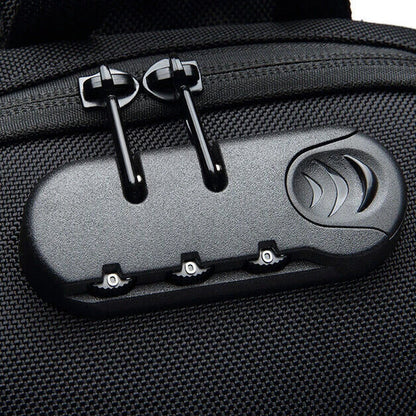 Crossbody Shoulder Bag with Hidden Zipper
