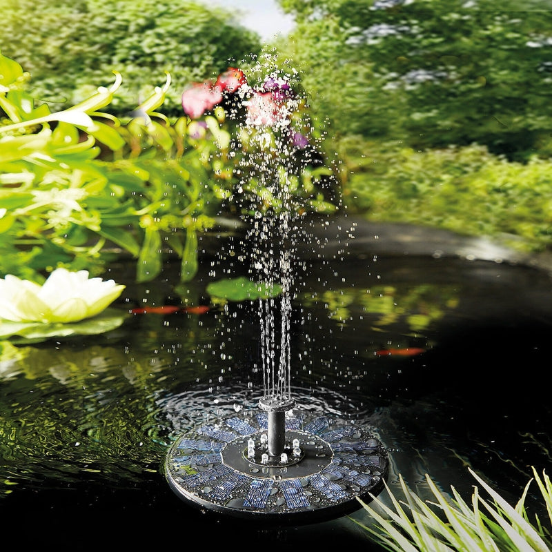 Solar-Powered Bird Bath Fountain - Automatic Water Art for Garden